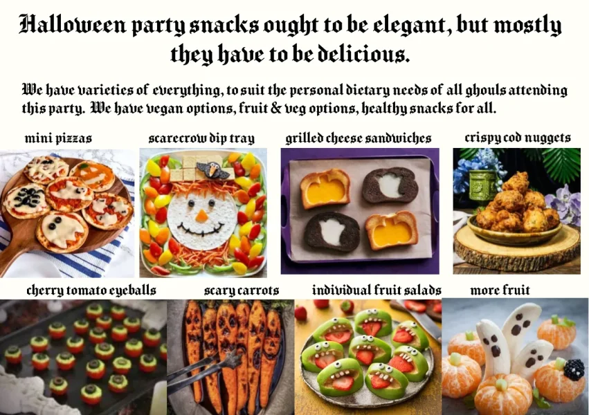 Halloween party 2025 snacks.webp